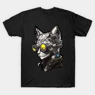 Cyberpunk Cat T-Shirt